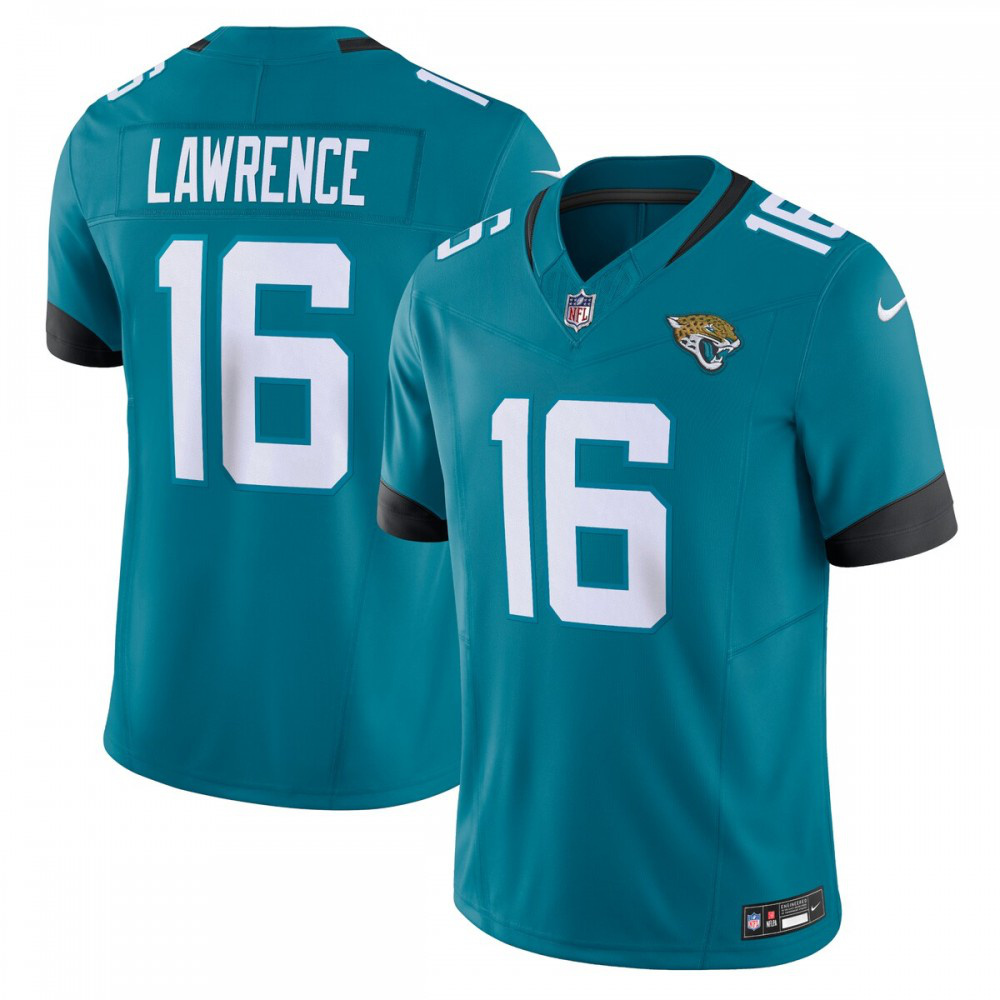 Trevor Lawrence Jacksonville Jaguars Nike Vapor F.U.S.E. Limited Jersey - Teal-GridironStore